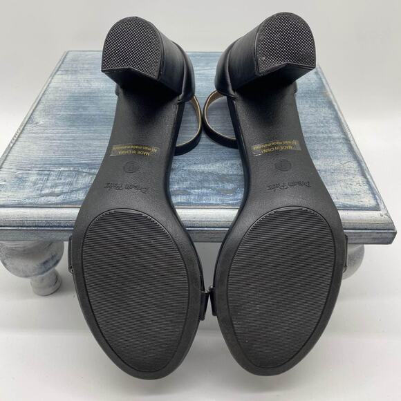 NEW DREAM PAIRS Women's Chunk D'Orsay Heels Black Size 9 - Picture 7 of 10